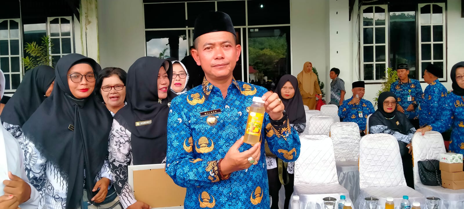 Teh Kulit Nanas Hasil Kreatifitas Siswa SDN 7 Sungailiat, Bupati Bangka Sangat Enak dan Segar