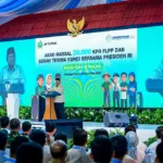 Presiden Prabowo Resmikan Akad Massal 26 Ribu KPR FLPP, Bukti Negara Hadir untuk Rakyat Kecil
