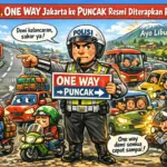 Hari Ini, One Way Jakarta ke Puncak Resmi Diberlakukan