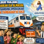Libur Panjang, KAI Daop 2 Bandung Tambah Perjalanan Kereta