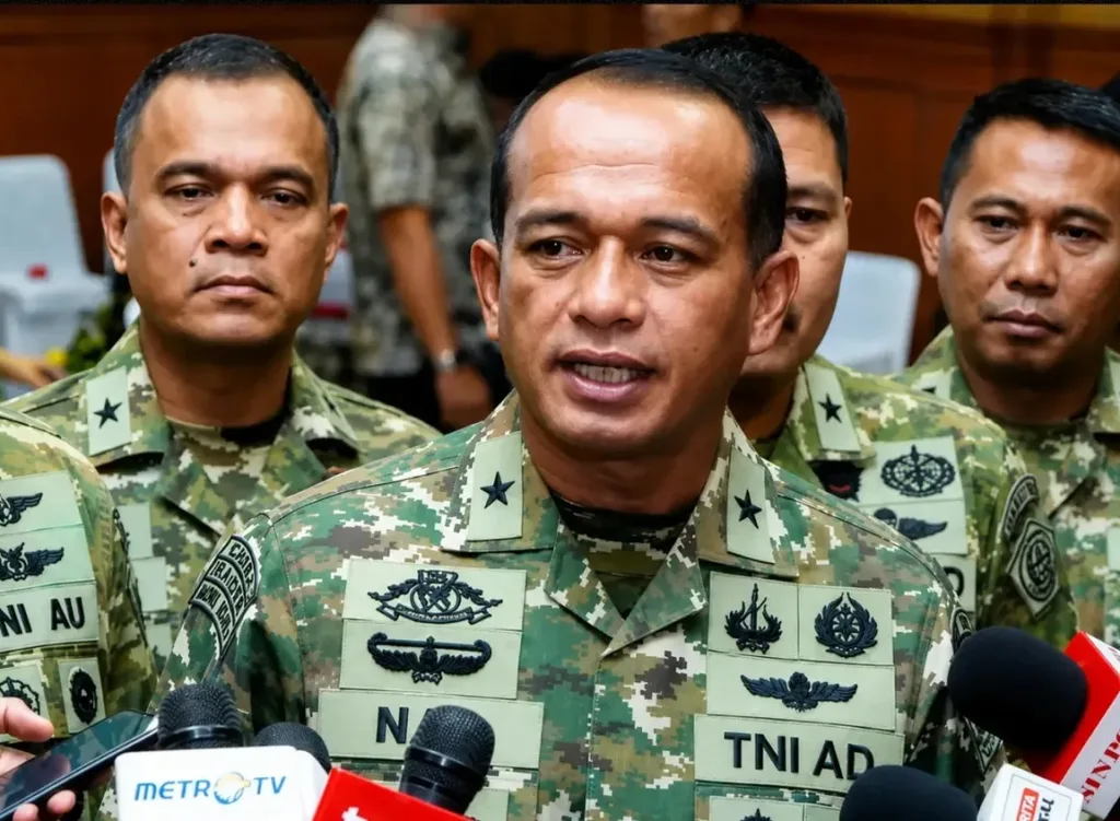 Kepala Pusat Penerangan (Kapuspen) TNI Brigjen Muhammad Nas membantah kabar yang menyebut sejum