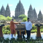 Presiden Prabowo dan PM Modi Resmikan Proyek Revitalisasi Candi Prambanan